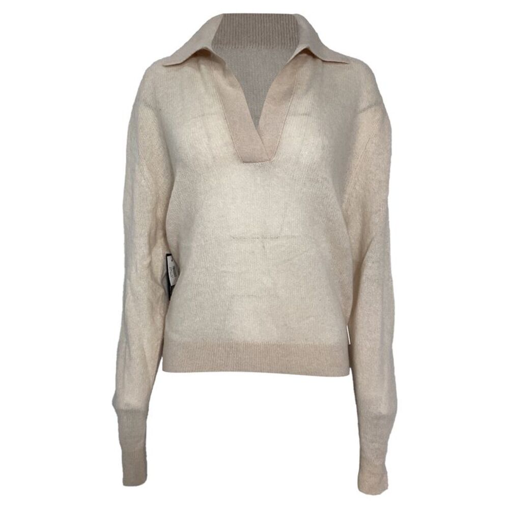 Khaite Jo Sweater in Cream Cashmere
